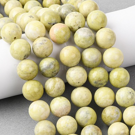 Натуральные нефритовые бусины&nbsp;G-H343-D01-14mm-1