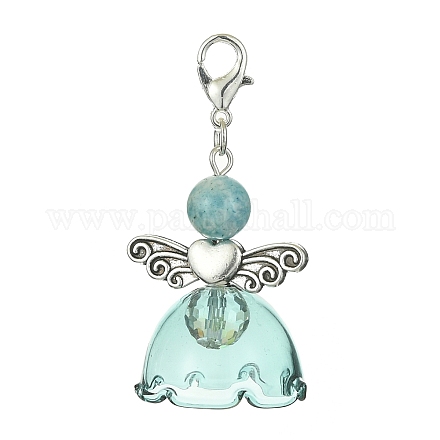 Подвесные украшения из натурального гемиморфита HJEW-TA00054-03-1