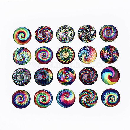 Кабошоны из стекла X-GGLA-S036-12-1