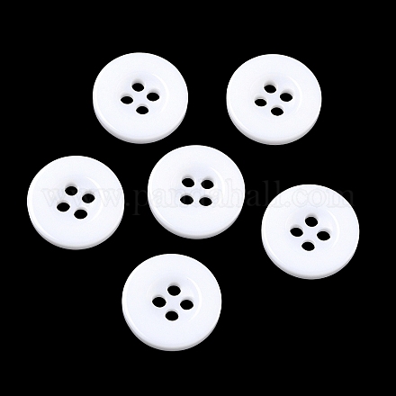 Пуговицы из смолы&nbsp;RESI-D033-15mm-01-1