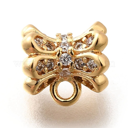 Латунные поручни из кубического циркония с микропаве KK-M318-26G-1