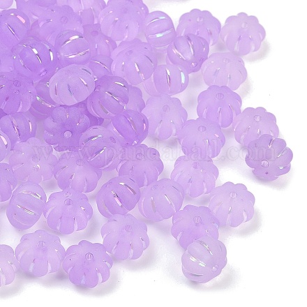 Матовые прозрачные акриловые бусины X1-OACR-P029-03B-04-1