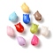 Opaque Acrylic Beads, Flower, 15x11.5x11mm, Hole: 3mm, about 458pcs/500g