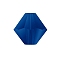 Preciosa® Crystal Beads, Czech Crystal, Bicone(451 69 302 Rondelle), 30240 840 Cobalt Blue Matt, 4mm, Hole: 0.8mm