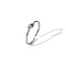 Minimalist 304 Stainless Steel Knot Open Cuff Rings, Stainless Steel Color