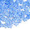 Transparent Acrylic Beads, Star, Cornflower Blue, 9x9.5x5.5mm, Hole: 2mm, about 2000pcs/500g