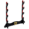 Artificial Board Dispaly Frame, Sword Display Frame, Black, 37x8.2x40cm