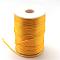 Polyester Cord, Gold, 1.5mm, about 109.36 yards(100m)/roll