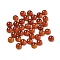 Natural Carnelian Cabochons, Half Round, 3x1.5mm