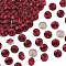 Preciosa® MAXIMA Crystal Round Stones, Czech Crystal, Dura Foiling, Round(431 11 615 Chaton), 90110 Ruby, SS29(6.15~6.35mm)