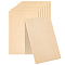 Basswood Plywood, Rectangle, BurlyWood, 150x100x1.5mm