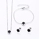 Комплекты украшений из нержавеющей стали 304 SJEW-H129-27P-1