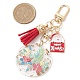 4 шт. 4 стиля рождественский прозрачный эпоксидный кулон украшение KEYC-JKC00936-3