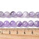 Природный аметист нитей бисера G-M445-8MM-01C-5