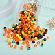1200 шт. 6 вида непрозрачных и прозрачных пластиковых бусин KY-SZ0001-49-3