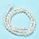 Нити из натурального культивированного пресноводного жемчуга PEAR-E016-103-3