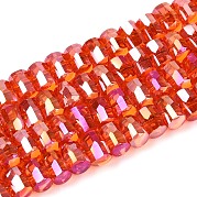 Гальванизируйте прозрачное стекло бисер нитей EGLA-N022-09A-B09