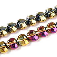 Гальванизируйте прозрачное стекло бисер нитей&nbsp;EGLA-B012-AB15