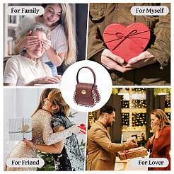 Набор для самостоятельного изготовления кожаного мини-кошелька для монет&nbsp;DIY-TA0004-90B