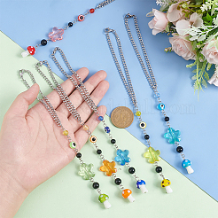 6шт кулон сглаза украшения BJEW-PH00690