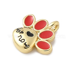 Латунь эмаль подвески&nbsp;KK-C110-31G-01