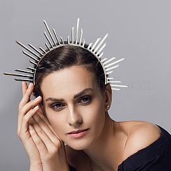 2 шт. 2-х цветные литые резинки для волос OHAR-CY0001-04