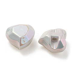 УФ-покрытие радужными переливающимися акриловыми бусинами&nbsp;OACR-P010-03I