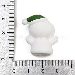 Рождественские силиконовые бусины&nbsp;SIL-K007-02C-02