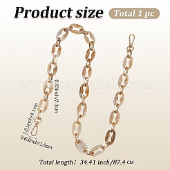 Овальные цепочки из смоляных звеньев для кошельков&nbsp;FIND-WH20006-62A