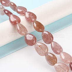 Природного кварца клубники нитей бисера G-K357-A16-01