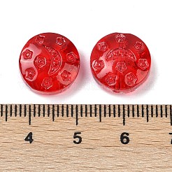 Прозрачные стеклянные бусины&nbsp;DGLA-E004-09K