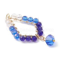 Стеклянные подвески&nbsp;PALLOY-JF04731-01