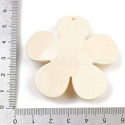 Большие подвески из непрозрачного акрила с принтом&nbsp;LS-MACR-I035-01C