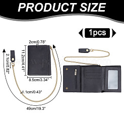 Мужские кошельки из воловьей кожи ABAG-WH0040-08A