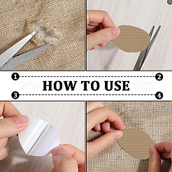 Самоклеящаяся тканевая заплатка DIY-WH20011-38A