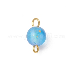 Матовые прозрачные акриловые круглые звенья-соединители подвески&nbsp;PALLOY-JF04171