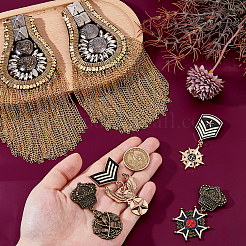 Булавка на лацкан из цинкового сплава&nbsp;JEWB-FH0002-17