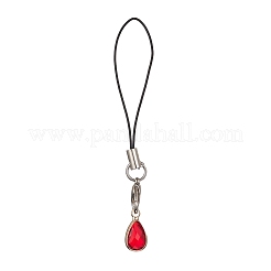 Ремни для мобильных телефонов из каплевидного стекла HJEW-JM01427