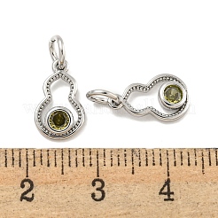 Латунные микро проложить кубического циркония подвески&nbsp;KK-P275-34P