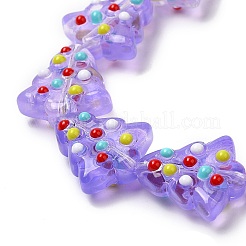 Стеклянные бусины ручной работы&nbsp;LAMP-F032-08M