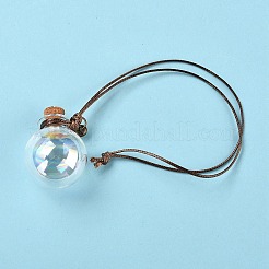 Орнамент из круглых стеклянных пробковых бутылок&nbsp;LS-GLAA-D002-06