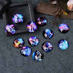 5set 5 стиля стеклянных кабошонов GGLA-SZ0001-20