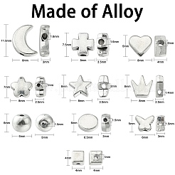 200шт 10 стиля бусины из сплава в тибетском стиле&nbsp;TIBEB-CJ0001-25