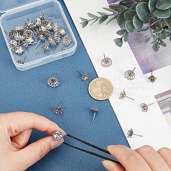 30 шт. 3 шт. фурнитура для сережек-гвоздиков из нержавеющей стали 304 STAS-UN0031-93