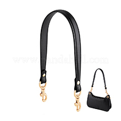 Сумочные ручки из композитной коровьей кожи с металлическими застежками для замены аксессуаров для сумок.&nbsp;FIND-WH00670-123