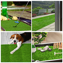 4шт пластиковая искусственная трава для имитации газона&nbsp;AJEW-CN0004-67