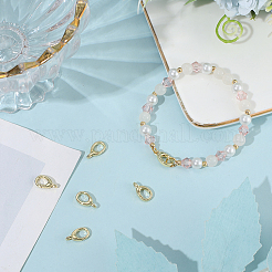 6 шт. латунные пружинные кольца-затворы KK-SC0006-45