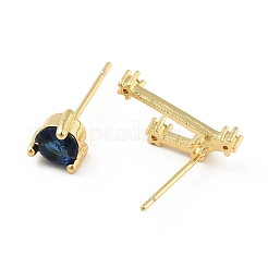 Асимметричные серьги созвездия из кубического циркония EJEW-C035-16G-04