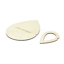 Деревянные кольца-кольца макраме для изготовления поделок своими руками DIY-XCP0003-09