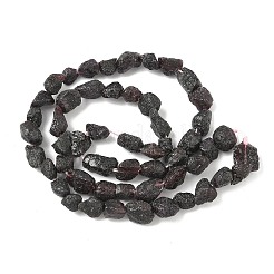 Нити бусин из необработанного натурального граната G-M453-C04